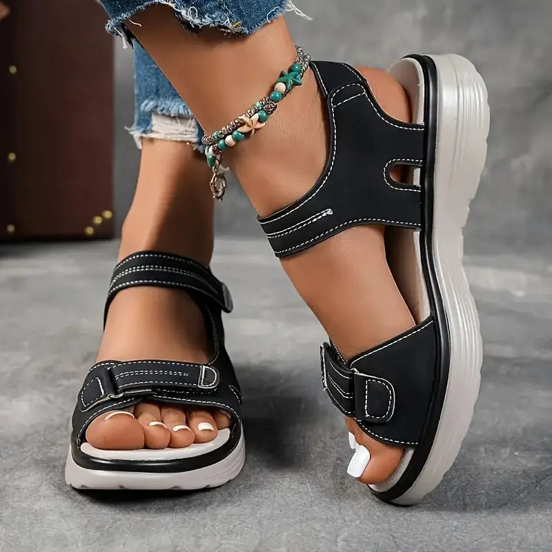 Cassindra | Comfortable wedge sandals for women