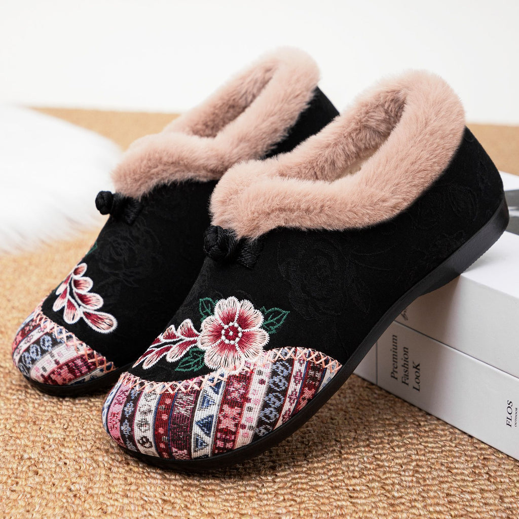 Averiellea | Floral Warm Shoes