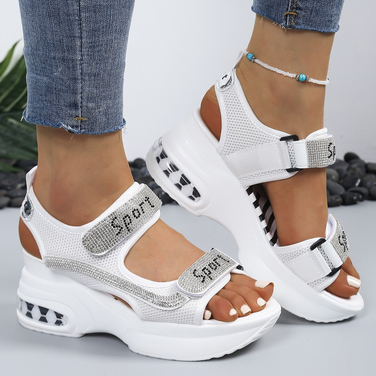 Crystara | Platform Orthopaedic Sandals