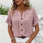 Virellea | Elegant floral blouse