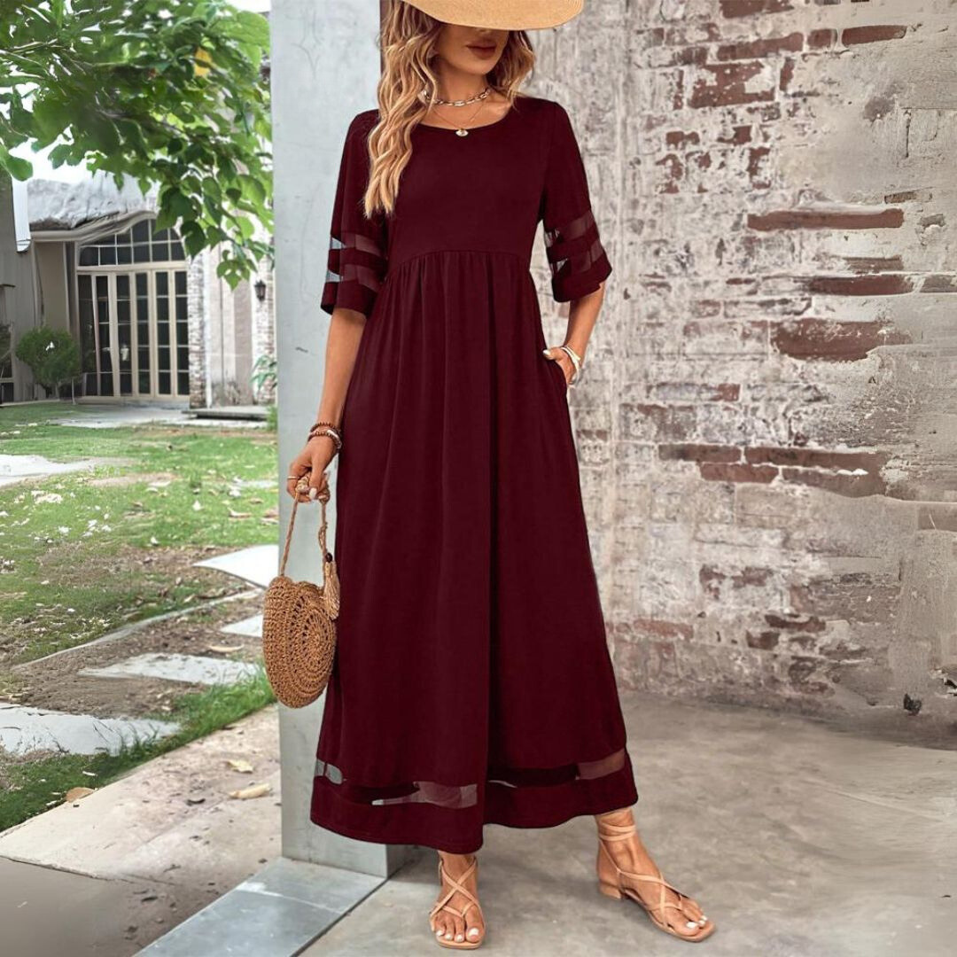 Aubrey | Figure-Enhancing Tummy-Control Midi Dress