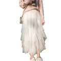 Iserelle | Irregular Mesh Skirt