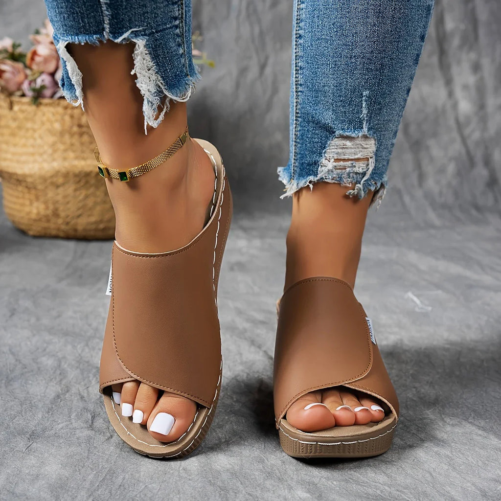 Archvella | Thick Sole Support Slippers