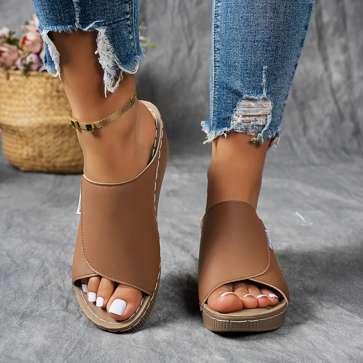 Archvella | Thick Sole Support Slippers