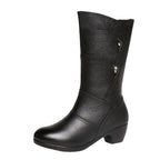 Platvessa | Platform Mid Calf Boots