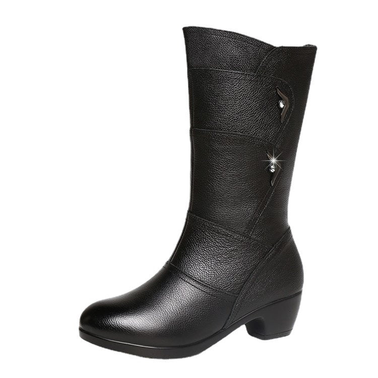 Platvessa | Platform Mid Calf Boots