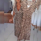 Panthera | Leopard V Neck Dress