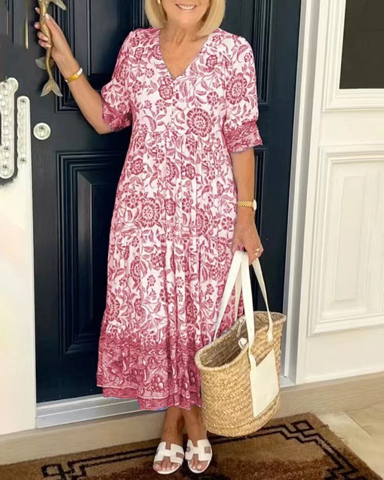 Madison – Breezy Flowy Dress with a Figure-Flattering Fit