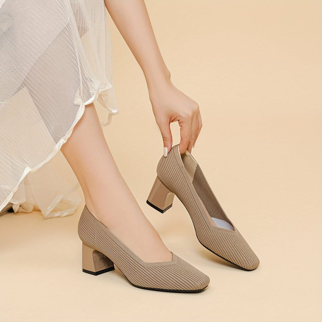 Elvarienne | Comfortable Stable Heel Pumps