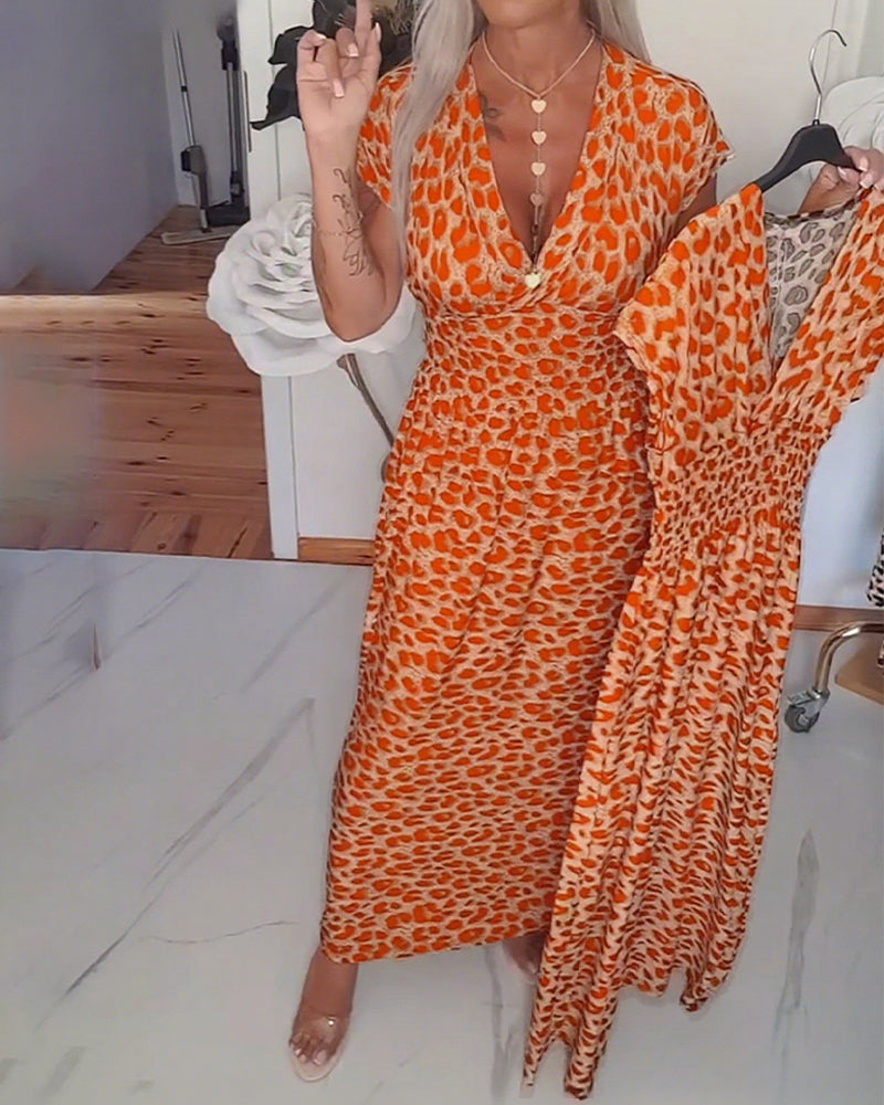 Panthera | Leopard V Neck Dress