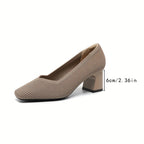 Elvarienne | Comfortable Stable Heel Pumps