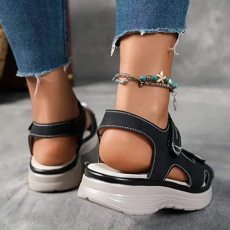 Cassindra | Comfortable wedge sandals for women