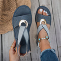 Bucklea | Flat Buckle Sandals