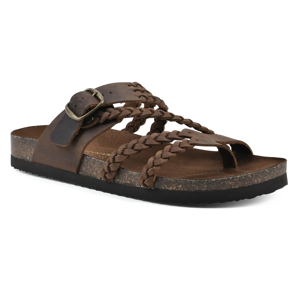 Braided Soft Suede Sandals Flat Comfortable Fit