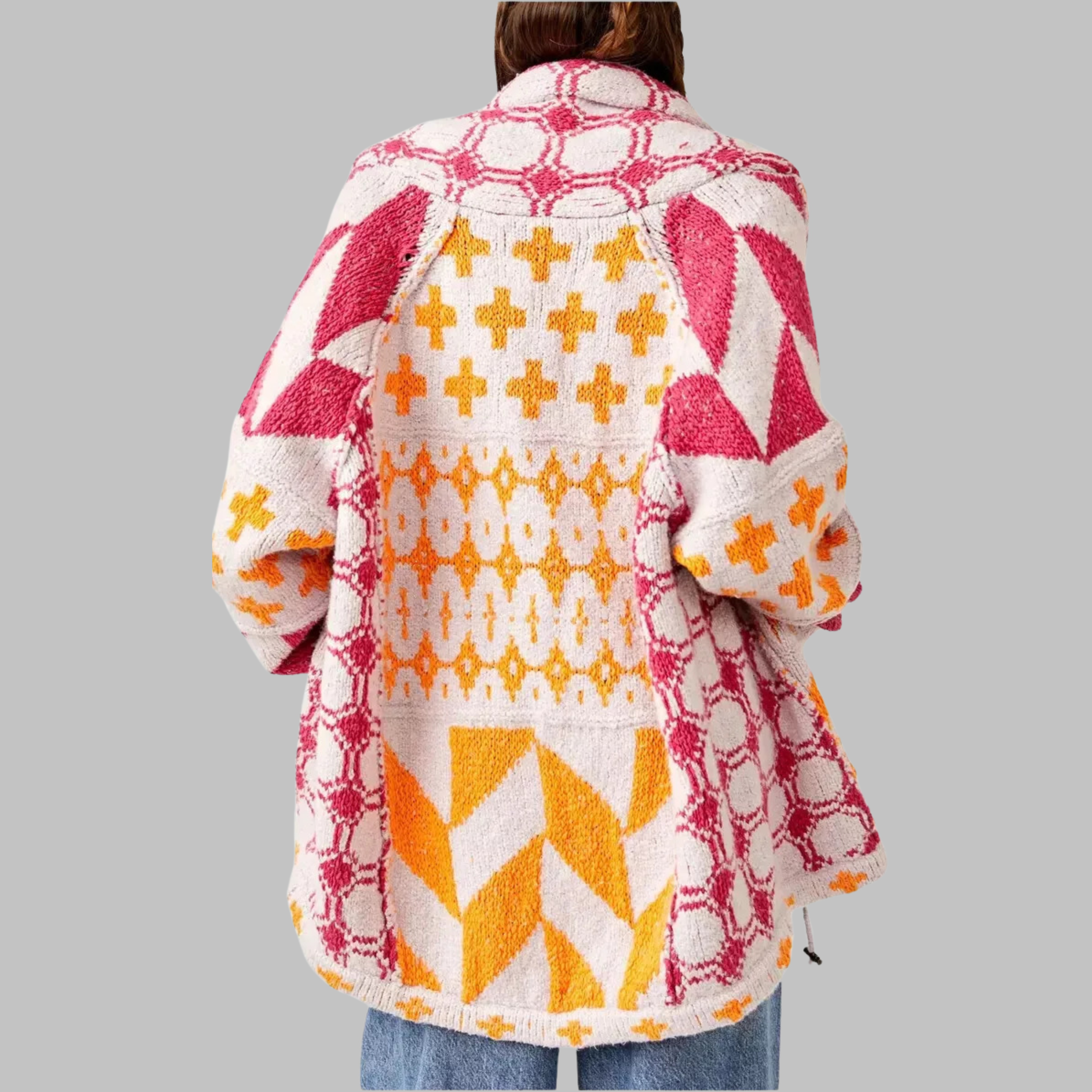 Portelle | Vintage Button Collar Cardigan