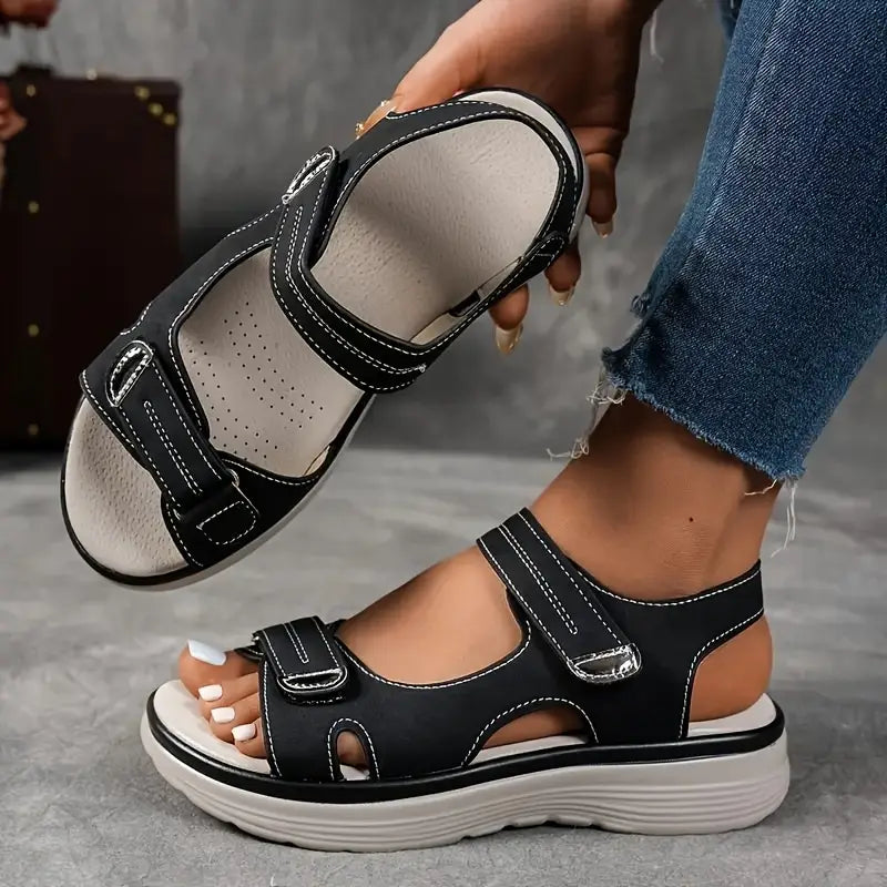 Cassindra | Comfortable wedge sandals for women