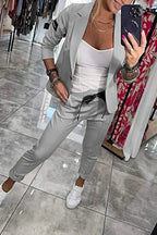 Serelinae | Elegant Blazer & Trouser Set
