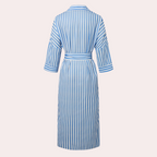 Noa | Casual Striped Midi Dress
