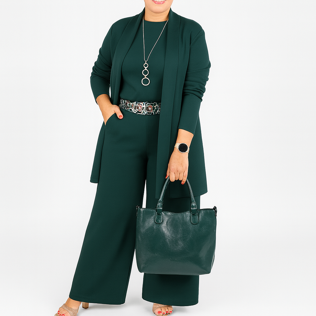 Verenissea | Elegant Three-piece Stretch Set