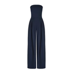 Seravielle | Elegant Wide-leg Jumpsuit