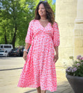 Lunara | elegant print dress