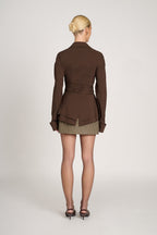 Nirelle | tailored wrap shirt