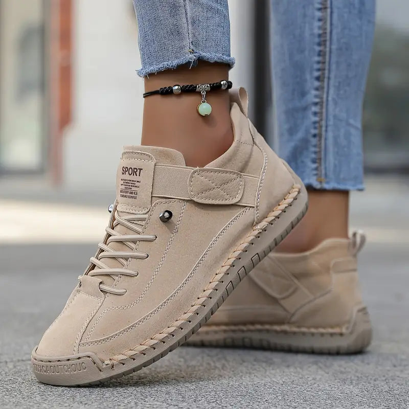 Orthopedic Sneakers Leather Wide Fit Comfort