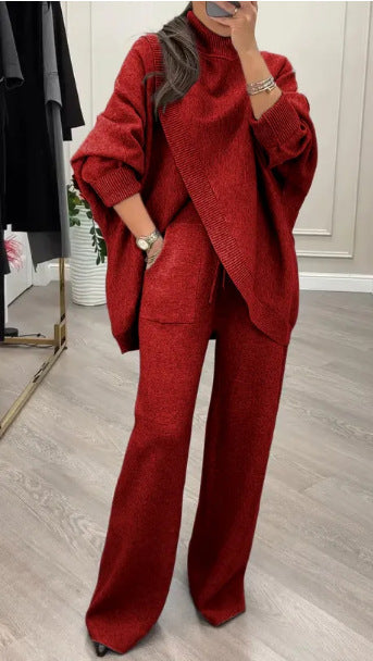 Seravielleth | Elegant Knit Two Piece Set