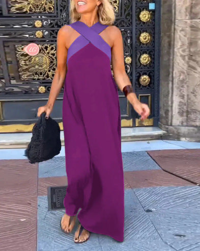 Delphine | Cross-Front Cut Dress