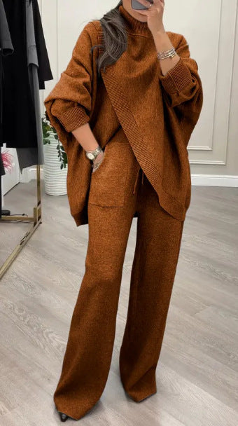 Seravielleth | Elegant Knit Two Piece Set