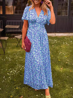 Élina – Elegant Floral Maxi Dress