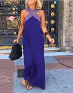 Delphine | Cross-Front Cut Dress