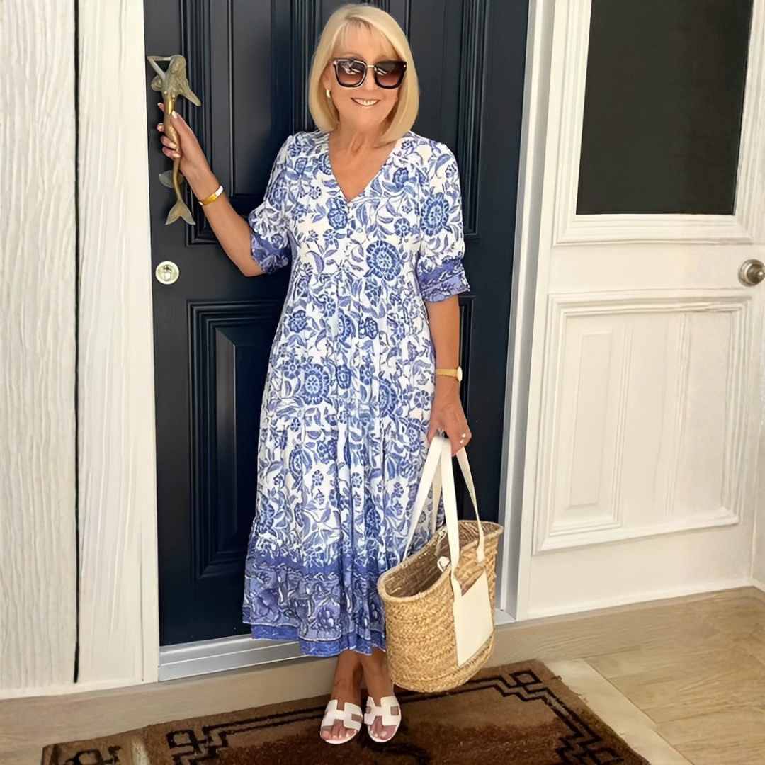 Madison – Breezy Flowy Dress with a Figure-Flattering Fit