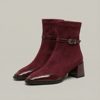 Rovielle | Elegant Mid Heel Ankle Boots