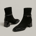 Rovielle | Elegant Mid Heel Ankle Boots