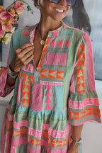Solvienne | boho tiered dress
