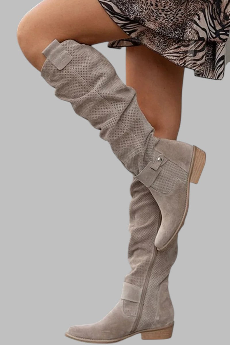 Velarinne | Luxury Knee-high Boots