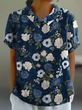 Stella | Midnight Flower Shirt