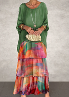 Lara – Graceful Maxi Dress with Flowing Design