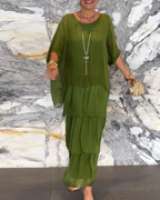 Lara – Graceful Maxi Dress with Flowing Design