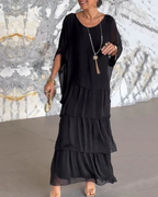 Lara – Graceful Maxi Dress with Flowing Design