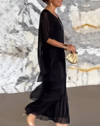 Lara – Graceful Maxi Dress with Flowing Design