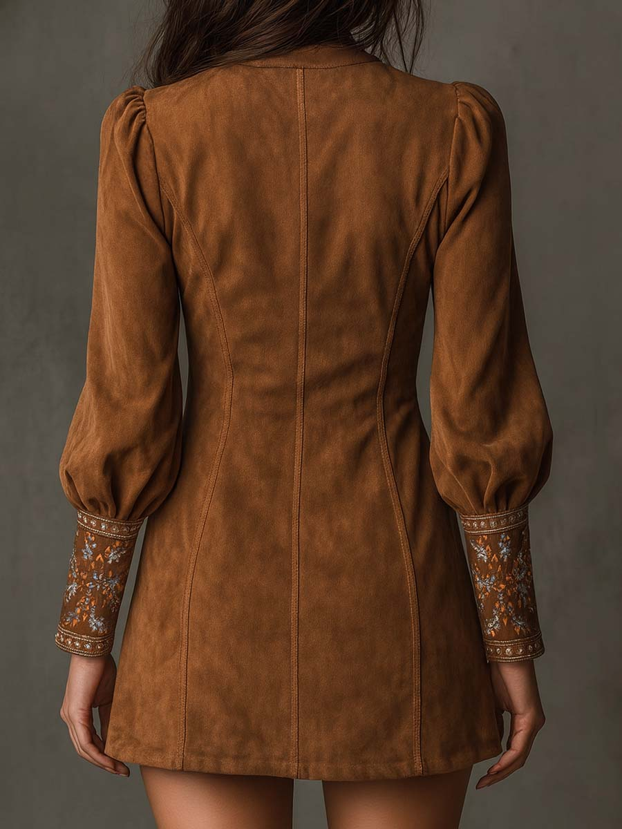 Virelya | Boho Detailed Mini Dress