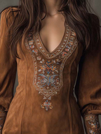 Virelya | Boho Detailed Mini Dress