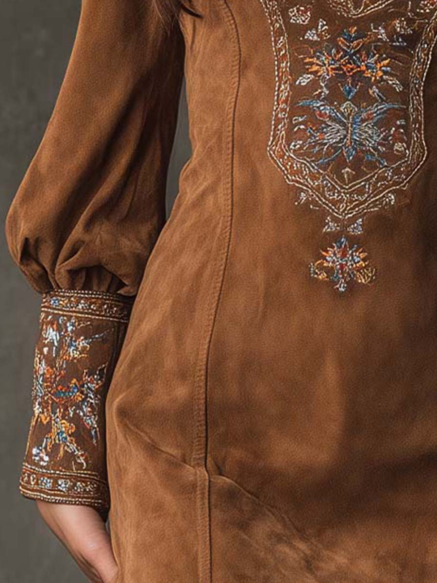 Virelya | Boho Detailed Mini Dress