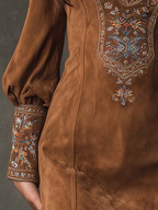 Virelya | Boho Detailed Mini Dress