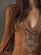 Virelya | Boho Detailed Mini Dress