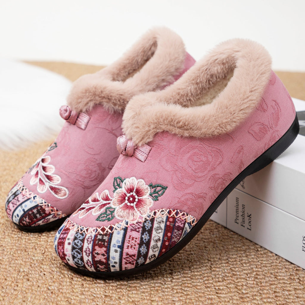 Averiellea | Floral Warm Shoes