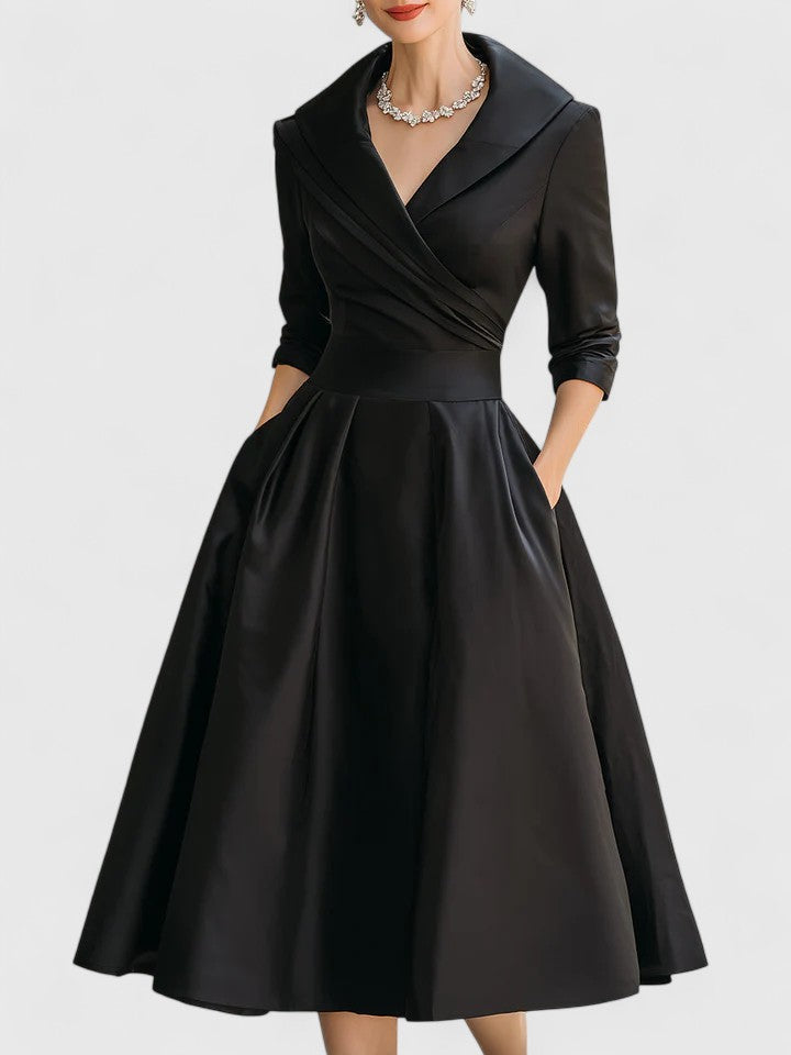 Zyrah™ | Chic Midi Dress