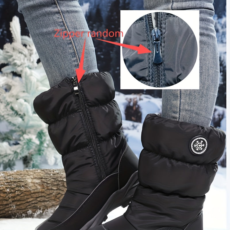 Snowvella | Winter Mid Calf Boots